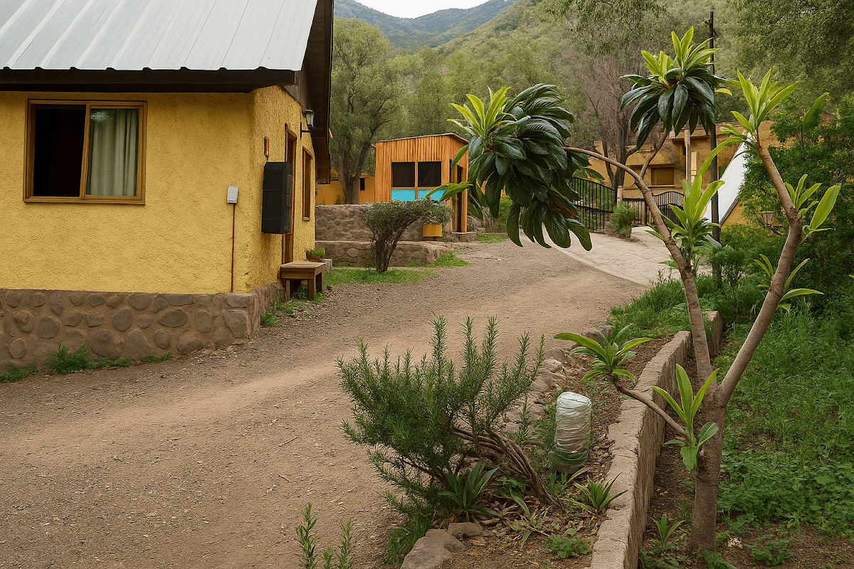 Cabaña Cabañas Refugio Coyoacán en Guayacán, Comuna de San José De Maipo, Región Metropolitana, Chile - Foto 1